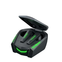 Bluetooth-øretelefoner, musiktilstand og spiltilstand, automatisk forbindelse og smart touch-kontrol, støjreduktion, ultralav latenstid til
