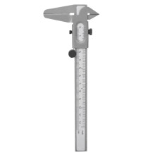 Vernier Caliper, Vernier Caliper Metal Inch/Metric 05 Inches/120 mm Compatible with Precision Measurements Outside Gauge White