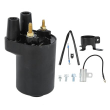 Bobină de aprindere pentru sisteme de motor Onan, compatibilă cu modelele Onan Points BF B43B48NHC CCK, înlocuire directă 166-0772 Aprindere de
