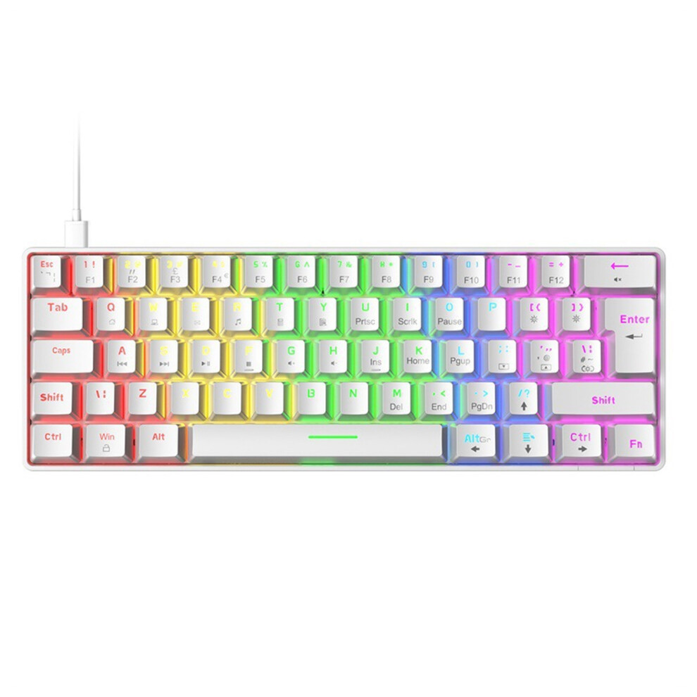 Mechanical Gaming Keyboard With Compact And Portable Design, Clicky Optical Switches Chroma Rgb Lighting, Oil-Resistant Doubleshot Pbt Keycaps Aluminu 9486358005668