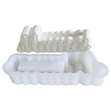 Mum Letter Vase Molds Mother's Day Flower Pot Silicone Moulds