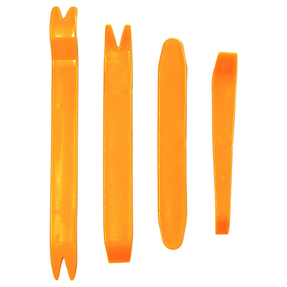 Trim Tool Kit 4Piece Car Panel And Dashboard Removal Tools For Audio Disassembly, Interior Fastener Puller 9365049210928