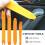 Trim Tool Kit  4Piece Car Panel And Dashboard Removal Tools For Audio Disassembly, Interior Fastener Puller 5
