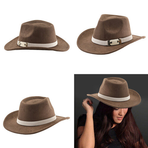 Chapeau Fedoras Vintage pour événement à thème,-ca-mel 2