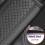 Auto Seats Belt Padding Covers for BMW E60 F20 E46 Embossed  Leather BlackRed 5