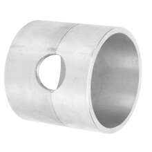 Recipiente para fundição de joias DIY, caixa de areia cilíndrica em liga de alumínio, ferramenta prática para derretimento de joias em metal,