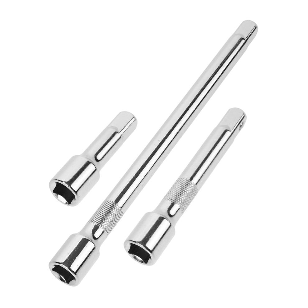 Flexible Socket Extension Bar Set, 3Piece Bendable Wrench Extender For Large Sockets 9365049210775