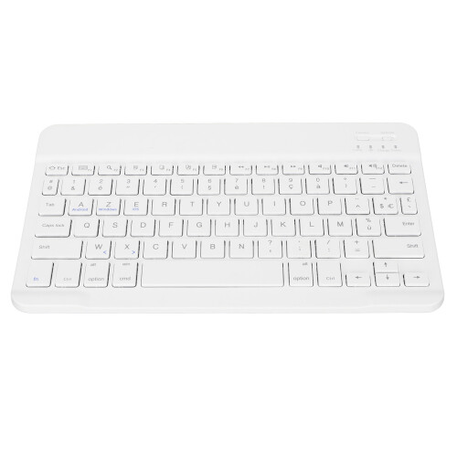 Set tastiera e mouse wireless, connessione Bluetooth, sottile e leggero, portatile, compatibile con Apple iPad, iPhone, Samsung Tablet, Android e 2