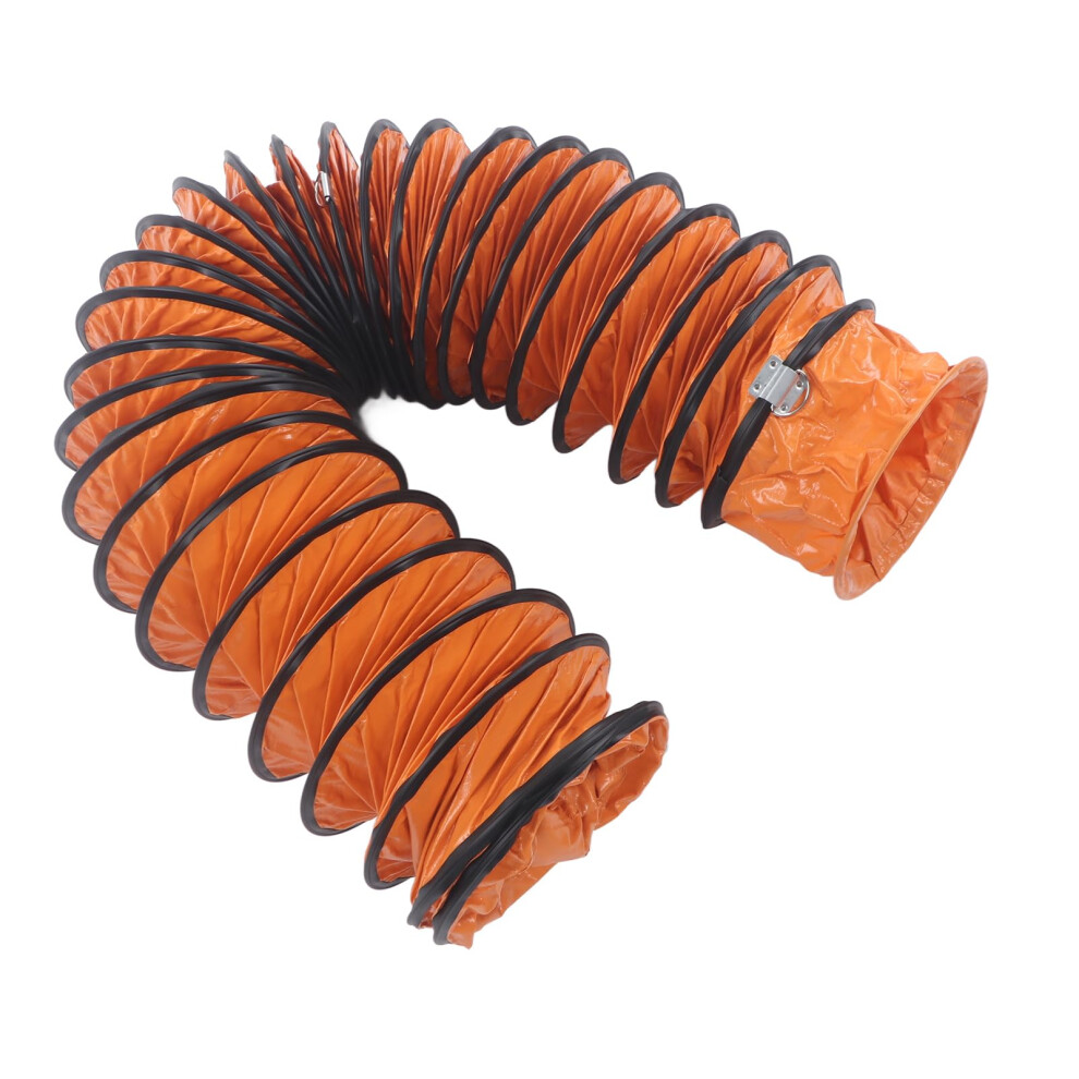 8 Inch Reinforced Ventilation Duct Hose 10M Pvc Flexible Air Duct For Exhaust Fans And Tunnels 9119770932419