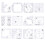 15 Pcs Quilting Ruler Sewing Ruler Quilting Stencil Frees Motion 4