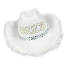 Chapeau Panama scintillant avec strass cloutés, chapeau de-B