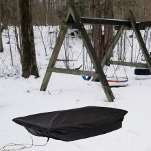 Sled Cover With Adjustable Straps, WeatherResistant For Safe Storage And Travel, 110 x 54 x 20 cm