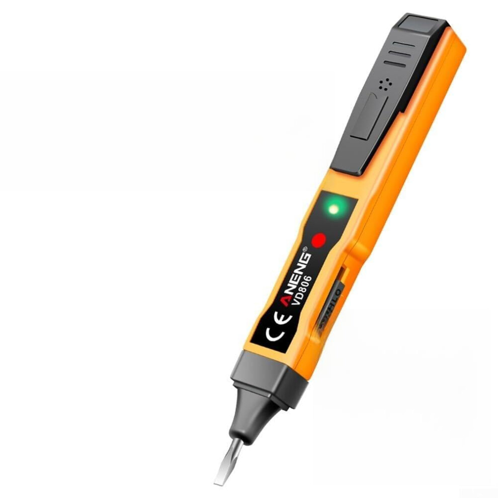 Voltage Tester Noncontact Ac Voltage Detector With Led Indicators, Sound And Light Alerts, Compact Pocket Size 9365049211000