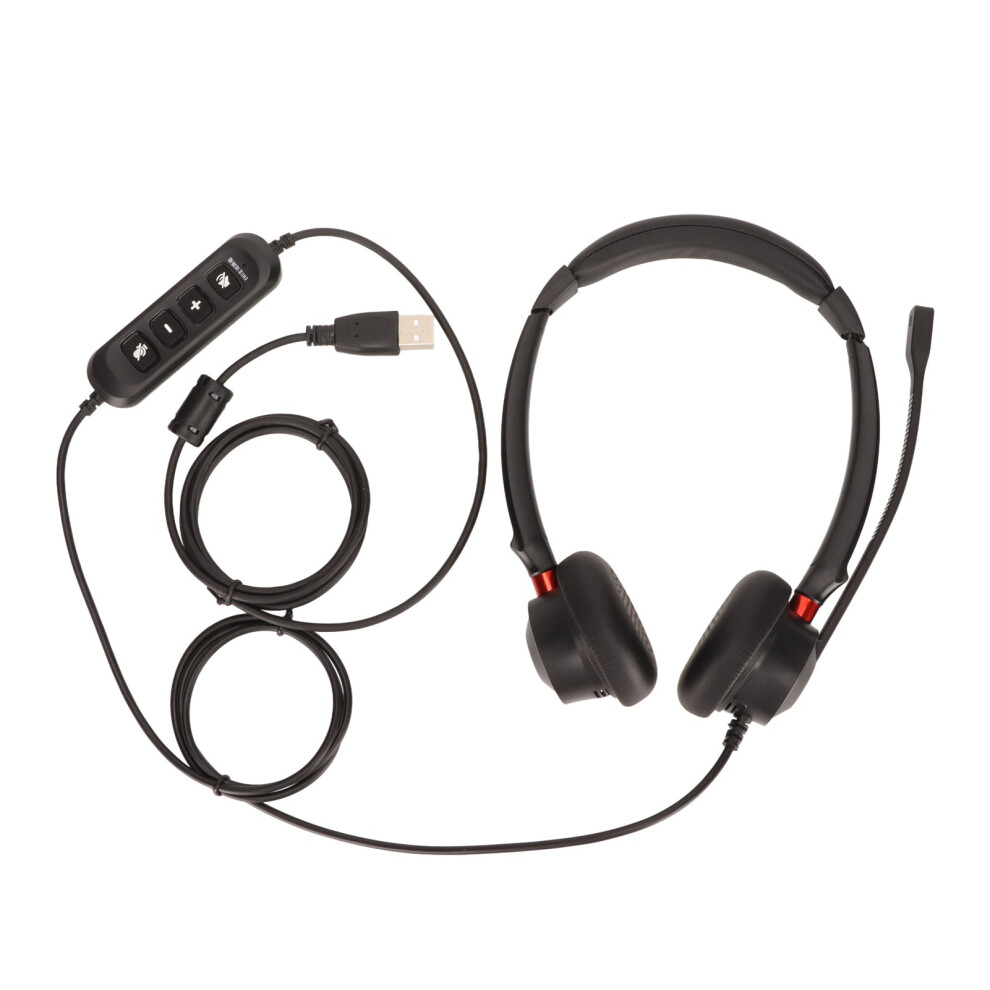 Noise-Canceling Headset For Video Conferencing,Crystal Clear Conversation & Comfortable Design, Clear Sound, Clear Sound, Clear Sound, Clear Sound 9420858035749