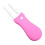 Golf Divot  Tool  Golf Divot  Tool and Ball Indicator  Portable Folding Golf  Tool with Button  Pink 1