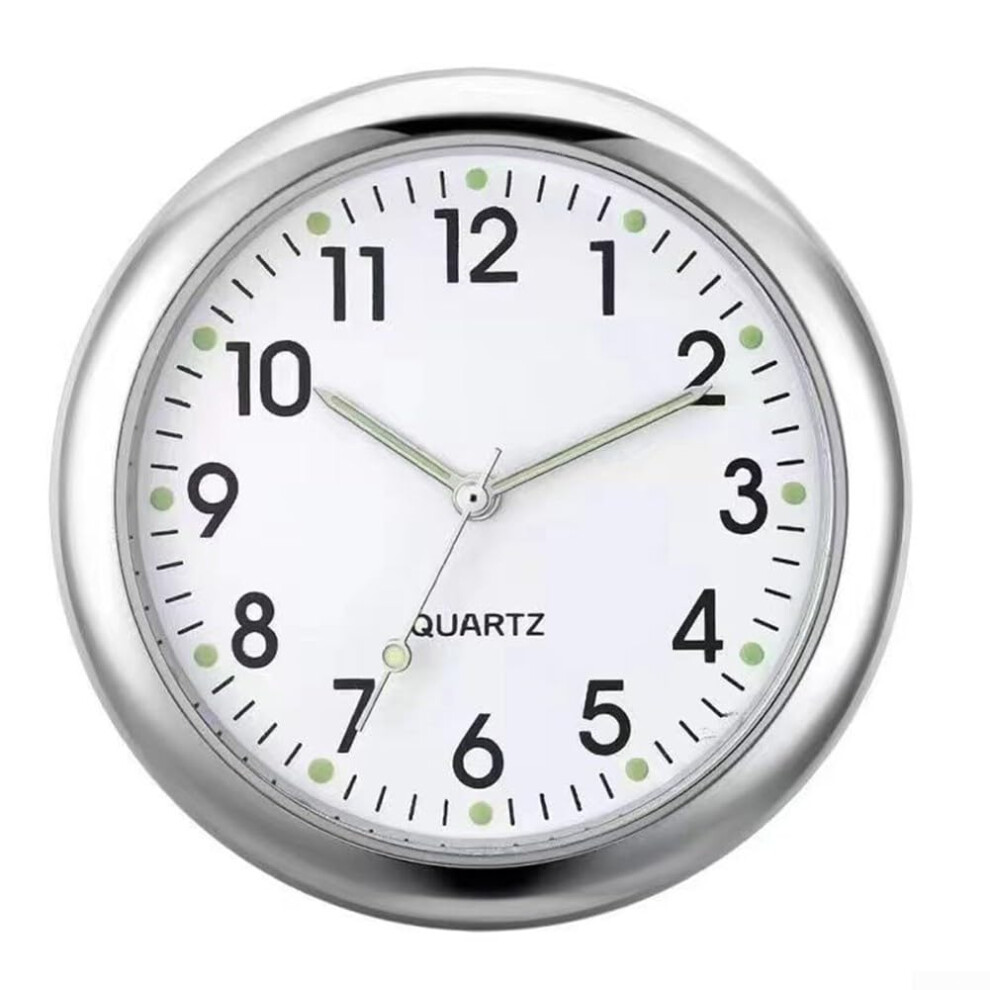 For Car Dashboard Luminous Timer Practical And Reliable Vehicle Interior Clock (Blue) Blue 9365049212410