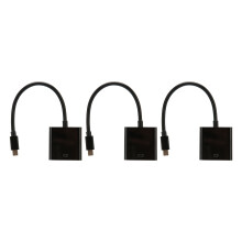 Cabo adaptador para monitores externos, conversor digital-analógico de alta resolução com desempenho de sinal aprimorado para uso generalizado.