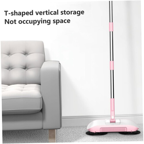 Manual Sweeper, Push Type NonElectric Floor Sweeper, 2in1 Carpet and Floor Manual Sweeper Ref: 3583 1