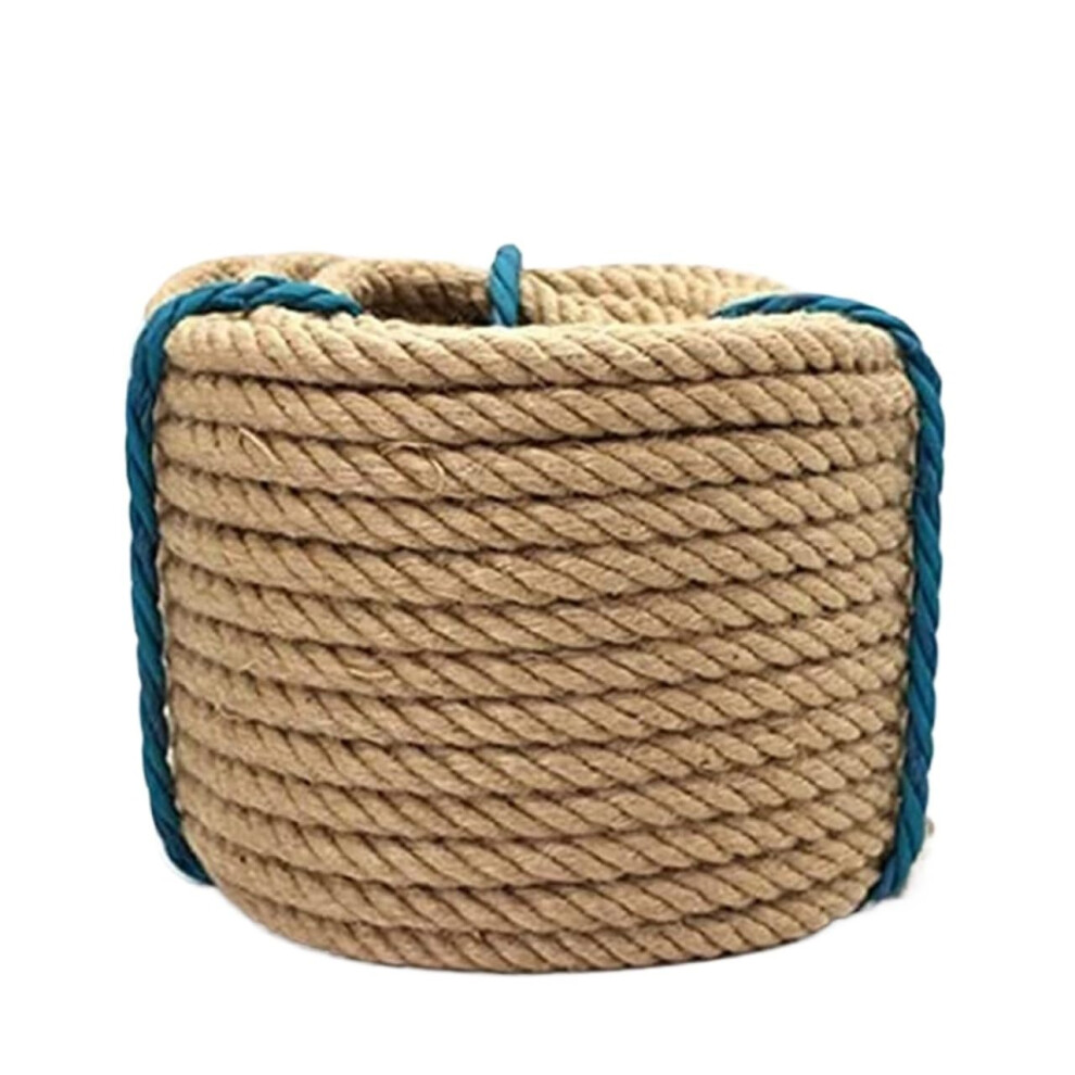 Jute Rope For Crafts Natural, Ecofriendly Twine Rope, 20Mm Diameter, 310M Length, Diy Home Decor Variant: 20Mm X 5M 9365049211826