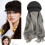 Chapeau béret décontracté avec postiche, Extensions de-Style 4 3