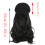 Chapeau béret décontracté avec postiche, Extensions de-Style 4 4