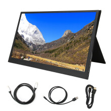 Monitor portatile per laptop da 15,6 pollici FHD IPS Super Clear Screen, tecnologia Low Blue Light, USB C HDMI, display da gioco ultra sottile con