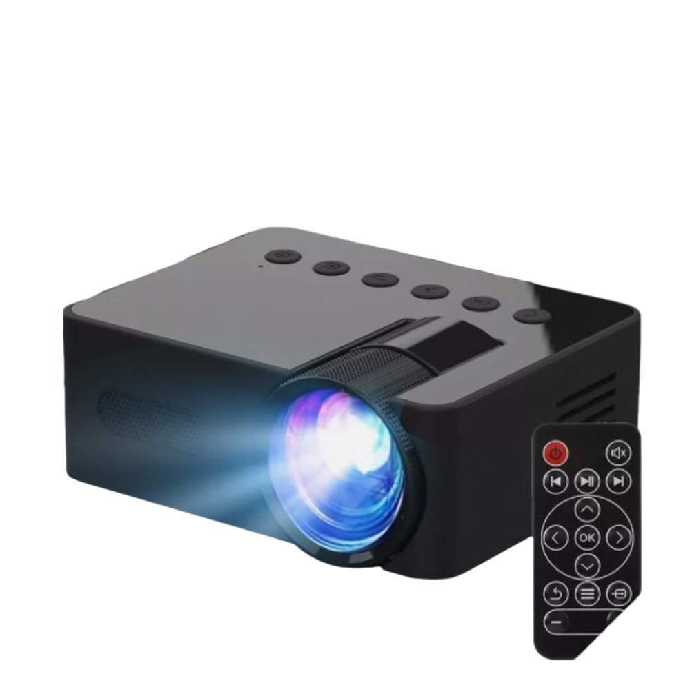 Portable Projector, Native 1080P Resolution Wifi And Bluetooth Projector, 8000 Lumens Full Hd Movie Projector For Outdoor And Camping Use 9486358006672