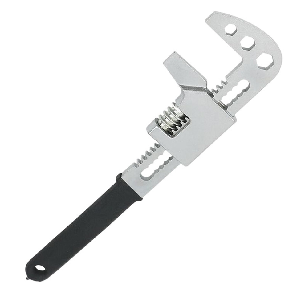 Ftype Wrench Rightangled Adjustable Spanner Pipe Wrench, 12 Inch, Wide Jaw Opening, For Plumbing 9365049212496