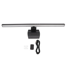 Barra de luz para monitor de computador com proteção ocular, design óptico assimétrico, controle por toque, lâmpada LED para monitor com ajuste
