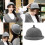 Bonnets japonais pour différentes tailles de tête, pull-Gris 5