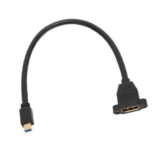 Εξαιρετικά διαφανές καλώδιο Mini Displayport σε Displayport, εξαιρετικά λεπτή επέκταση Mini DP 1