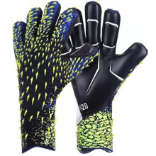 Football Goalkeeper Gloves Breathable Latex Grip Shock Absorption Padding Abrasion Resistant Non Slip Sizes 610