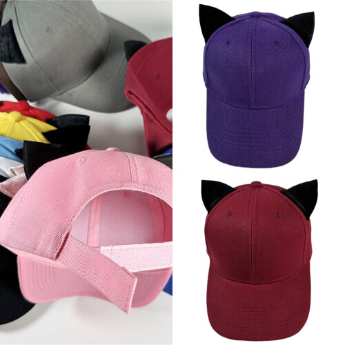 Chapeau à oreilles unique, polyvalent, confortable, Styles-Rouge 2