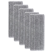 Mikrofaser-Wischmopp-Pads für die Bodenreinigung, maximale Reinigungsleistung und schonend zu Oberflächen, 13" x 4,7" Ersatzköpfe für