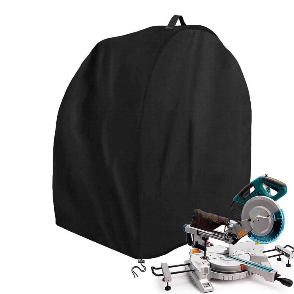 Table Saw Dust Cover, Waterproof Oxford Cloth, 28.3 X 24 X 28.3 In, Keeps Dust Out, Fits Most Miter Saws 9365049214193