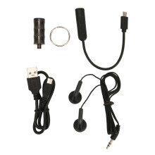 Spraakgestuurde recorder met heldere spraakopname, slank USB-ontwerp, ruisonderdrukking, digitaal audioapparaat, plug-and-play, downloaden voor