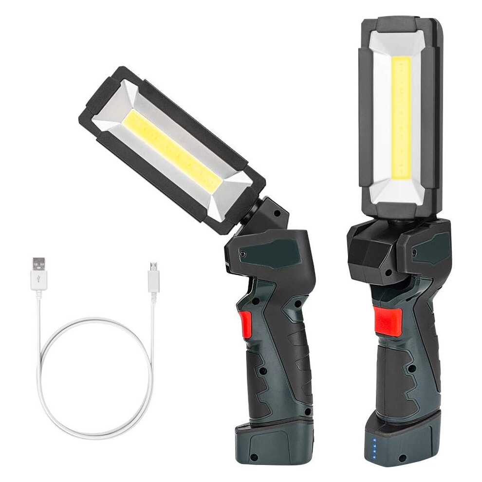 Innovative Rechargeable Led Work Lights, Durable Material Ensures Longevity & Performance, Compact And Lightweight Design For On-The-Go Use In Various 9420858628477