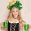 Shamrock Colored Striped Headband Perfect-Triple Leaf Top Hat 6
