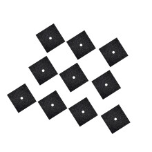 9x9Inch Colorful Glitters Cardstock 10 Sheets Adhesive-Black