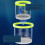 3pieces Nursery Tanks Divider Breeder Box for Safe-Small white 6