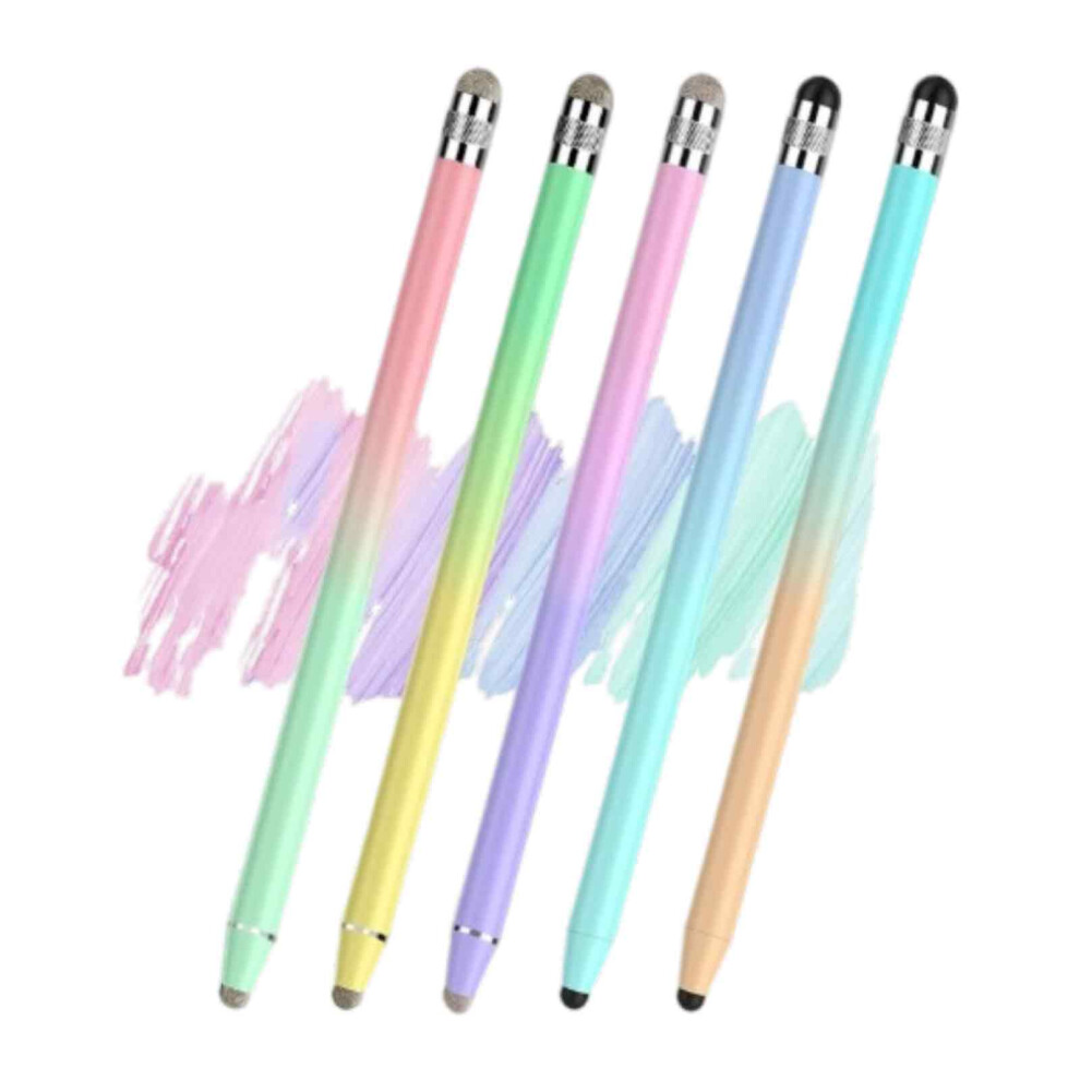 2 In 1 Tablet Stift Touchscreen Stift, 5 Stã¼Ck Touchscreen Stiftï¼ Hochprã¤Zise Faserspitze, Stift Fã¼R Tablet, Tablet Universal Gummi Touch Pen, 9486358008829