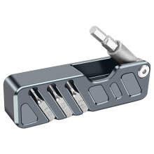 Folding Hex Key Wrench Set For Photography Gear Aluminum Alloy SpaceSaving Compact Camera Hex Tools