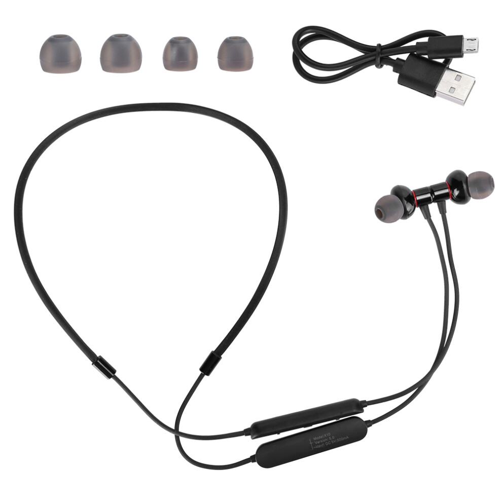 Phone Call Music Magnetic Neckband Wireless Bluetooth Earbuds -Long Battery Life Deep Bass Headset Noise Reduction Design Ipx7 Sweatproof Stable 9420858065258