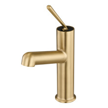 Metal Basin Mixer Tap, Gold