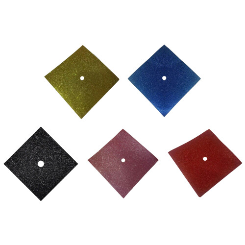 9x9Inch Heavyweighted Sheets Colorful Glitters Card-Deep Blue 1