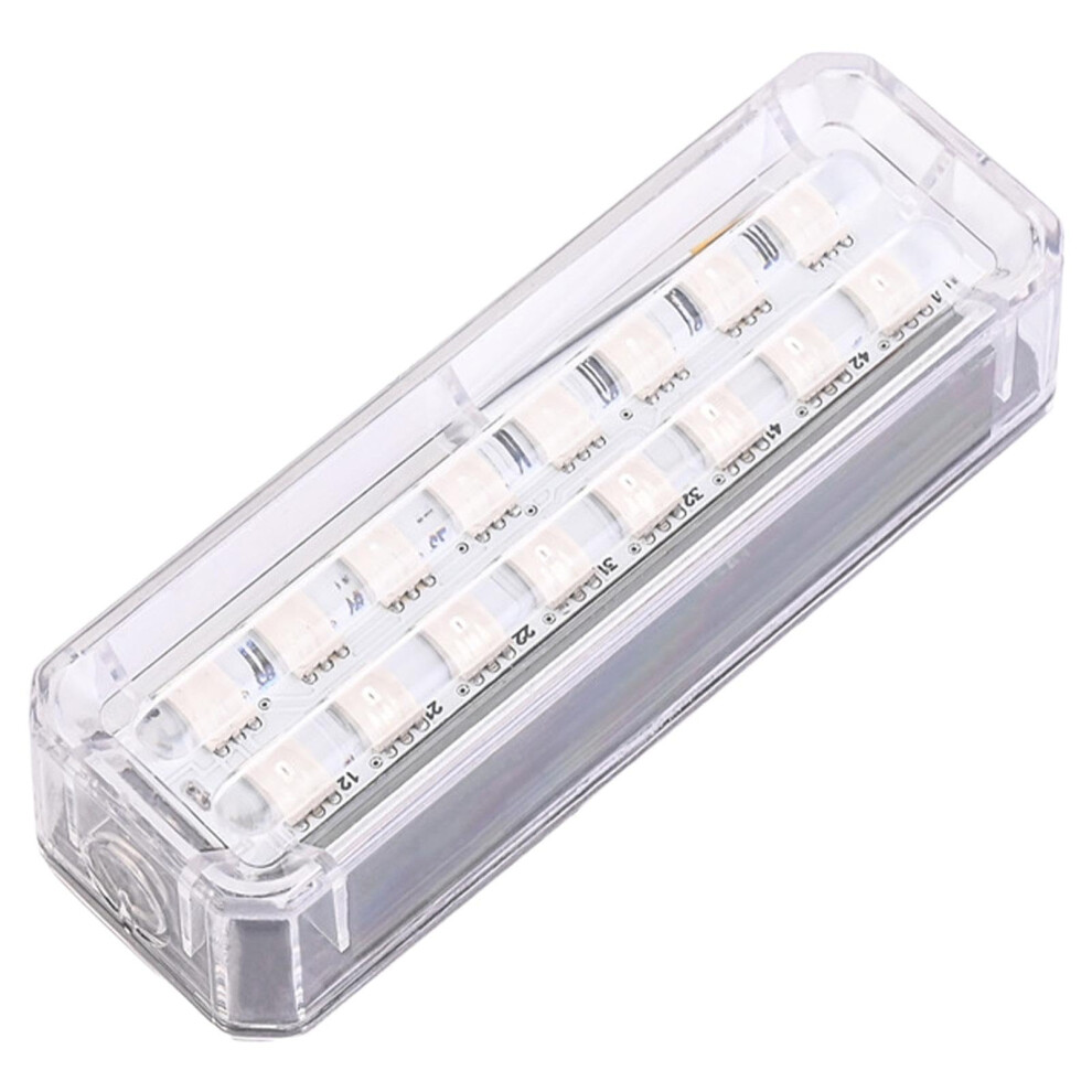 Solar Warning Lights For Car And Motorcycle Waterproof Led Traffic Caution, Anticollision, Night Driving 9365049212991