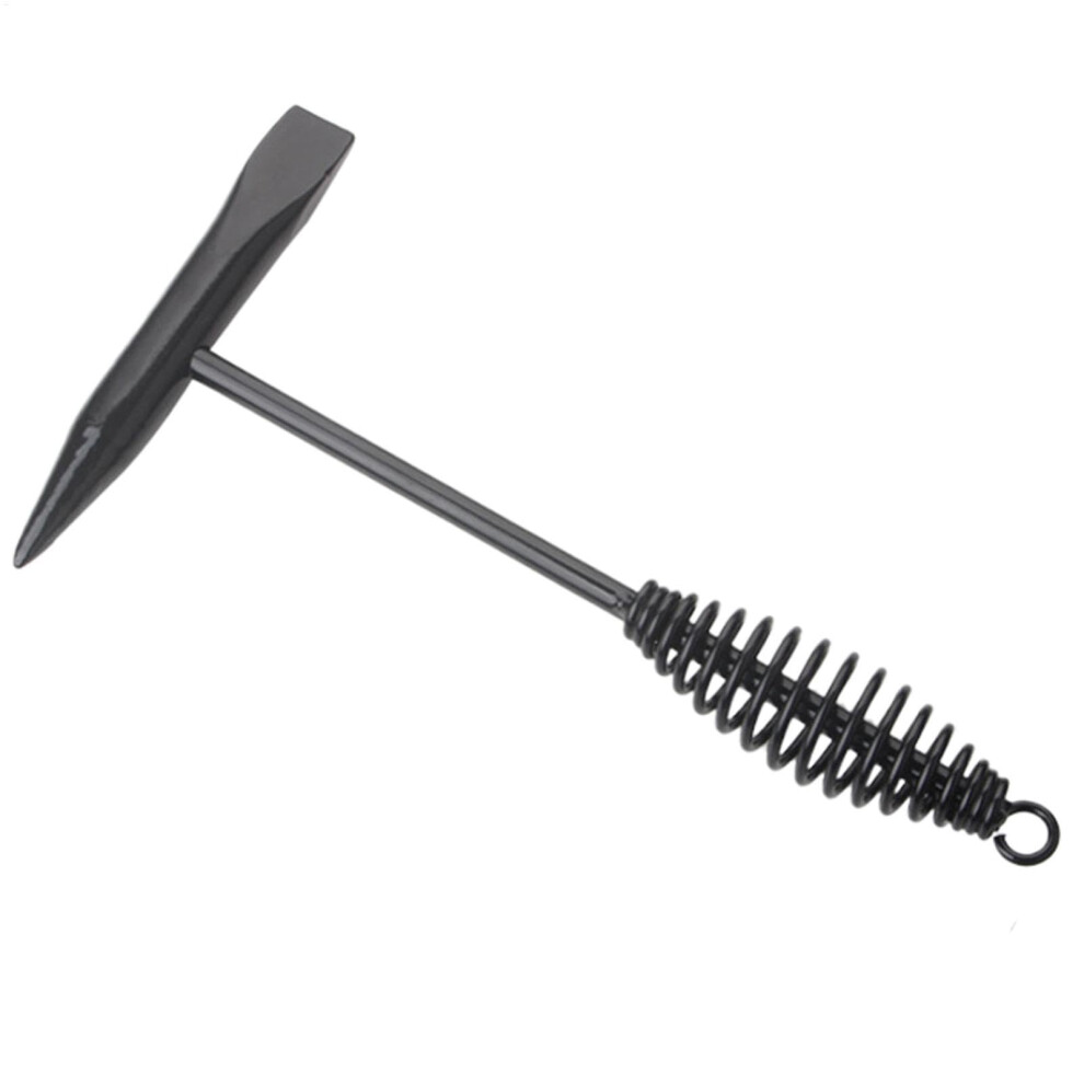 Welding Chipping Hammer, Chisel Welding Hammer, Derusting Welder Hammer, Welding Slag Remover, Coil Spring Handle, 500G 9119770935991