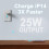 Φορτιστής USB C, Γρήγορη φόρτιση, τροφοδοτικό 25W για iPhone 16 15 14 13 12 11, Φορτιστής τοίχου 3