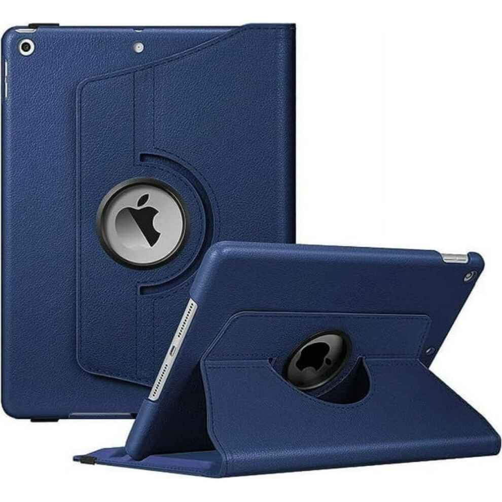 Rotating Case For Ipad 9.7 Inch, 360 Degrees Rotating Auto Sleep Wake Function Smart Cover With Swivel Kickstand, Multi Angle Viewing Stand For Ipad A 9486358009024