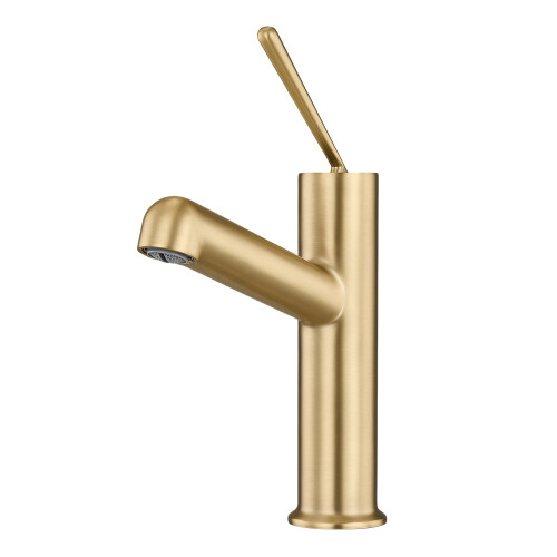 Living And Home Metal Basin Mixer Tap, Gold 1